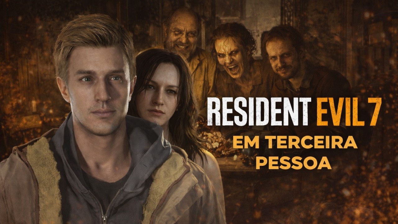 INÉDITO NO CANAL! - Resident Evil 7 EM TERCEIRA PESSOA  Full HD Legendado