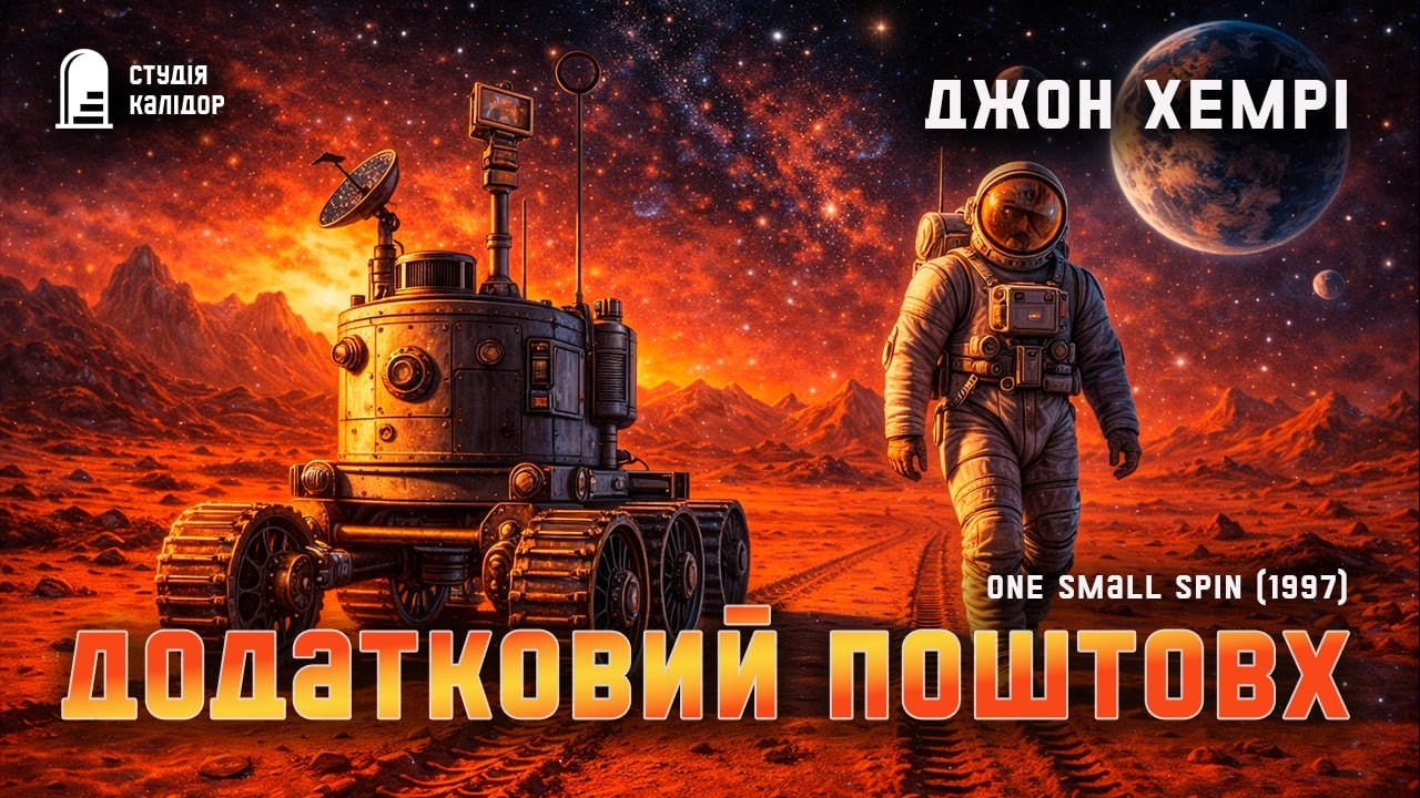 Джон Хемрі ДОДАТКОВИЙ ПОШТОВХ #фантастика #робот #аварія #марс #химерне #хемрі #гумор #кемпбел