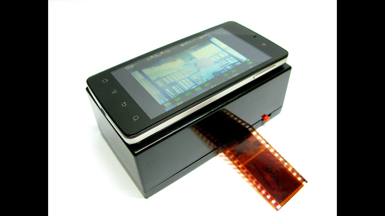 DIY Smartphone Film Scanner (Weekend Project #4)