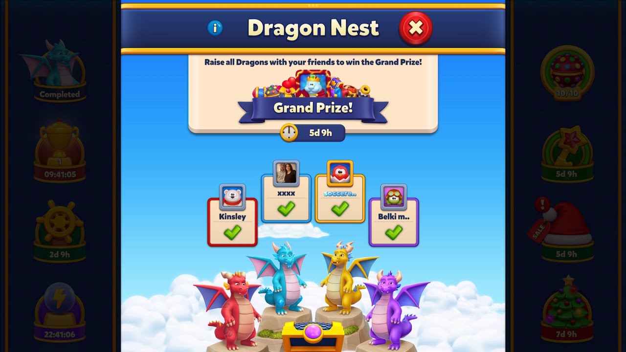Royal Match - King Robert - Dragon Nest Gameplay (Completed)