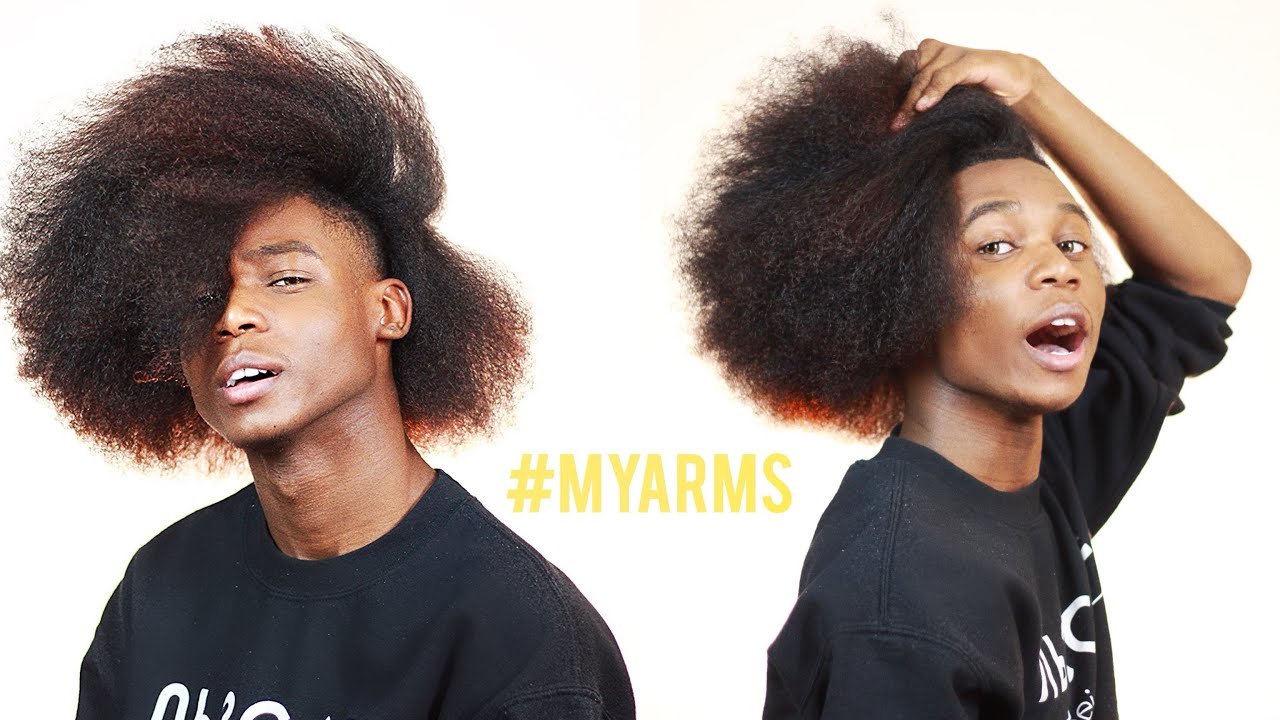 WATCH ME DO A BLOWOUT ON MY NATURAL HAIR!!!!