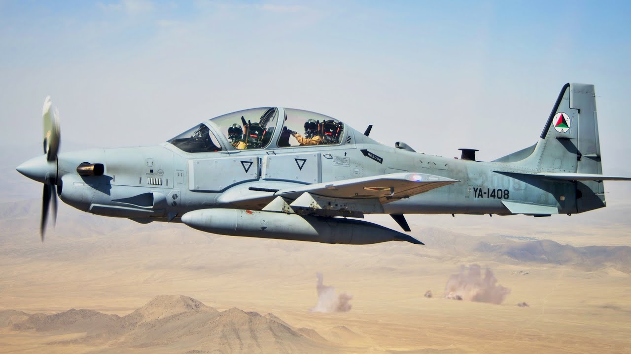 A-29 Super Tucano in action in Afghanistan