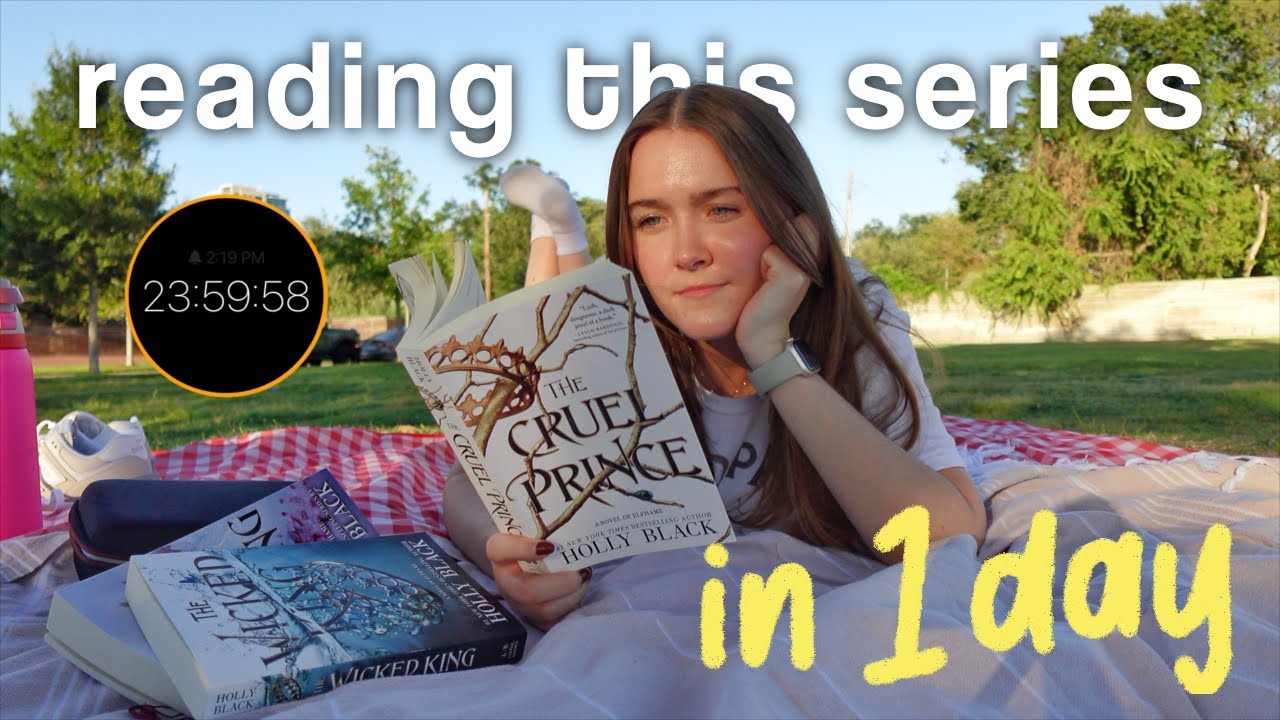 I read the cruel prince trilogy in 24 hours ⏲️👑 *spoiler free* reading vlog