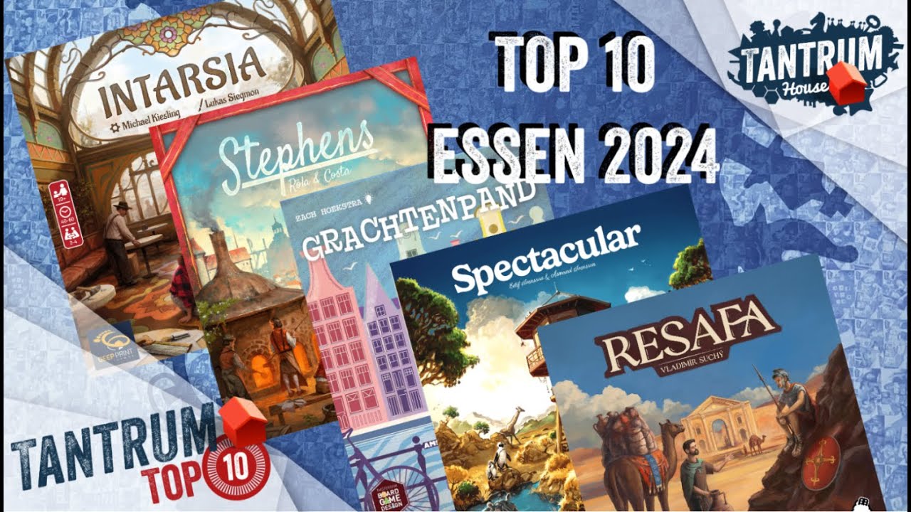 Top 10 Board Games: Essen 2024