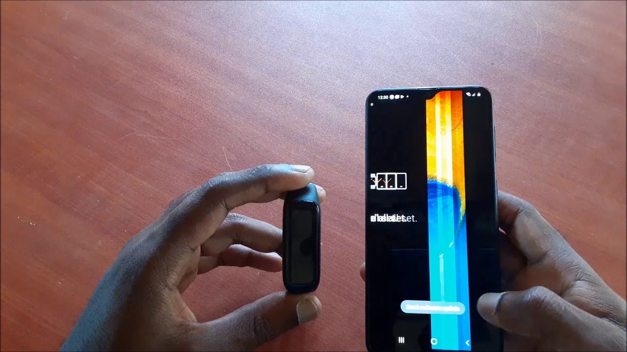 Как настроить смарт-часы Samsung Galaxy Fit2 — НАСТРОЙКА Galaxy FIT 2