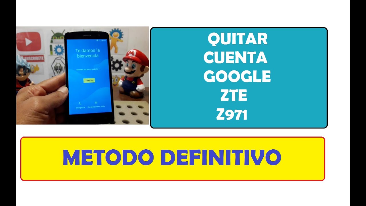 quitar la cuenta google zte z971 - método definitivo