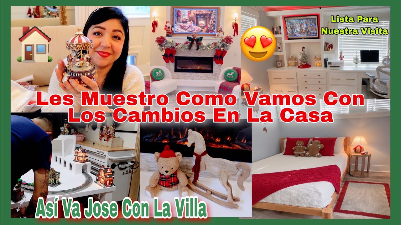 Les Muestro Cómo Vamos Con La Casa 🏠Vean Todas Las Decoraciones Navideñas 😍 