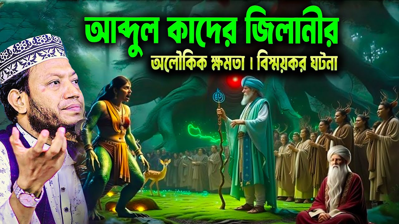 আব্দুল কাদের জিলানীর অলৌকিক ক্ষমতা | বিস্ময়কর ঘটনা   । Mufti Amir Hamza Waz 2025 | Amir Hamza Waz