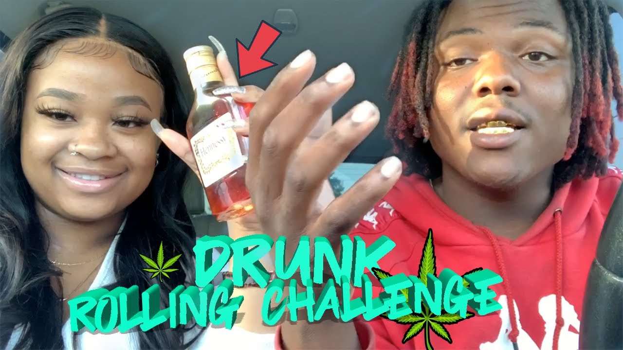 BF vs GF Drunk Rolling Challenge