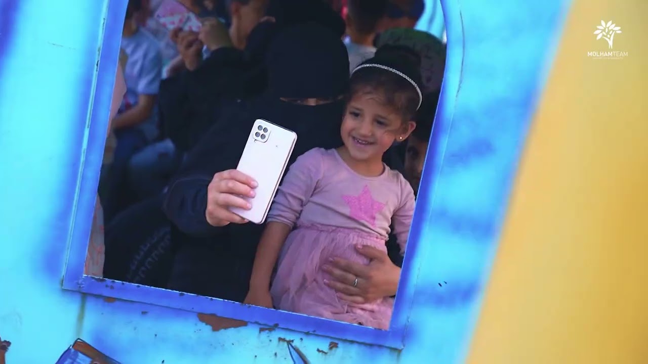 لقطات من كرنفال العيد بقرية ملهم بريف إعزاز أثناء عيد الأضحى💙