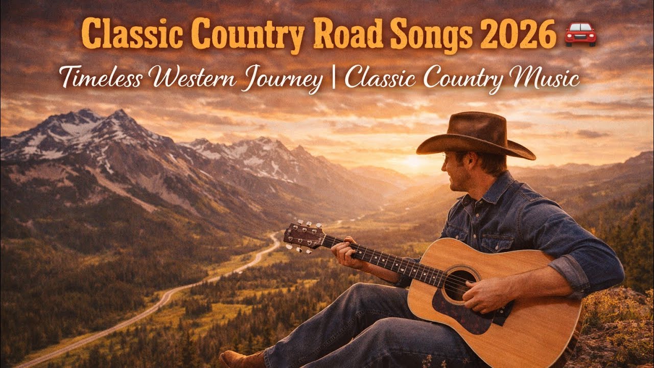 Country Road Songs Playlist 2026 🎧| Classic Western Music | Country Music Channel 