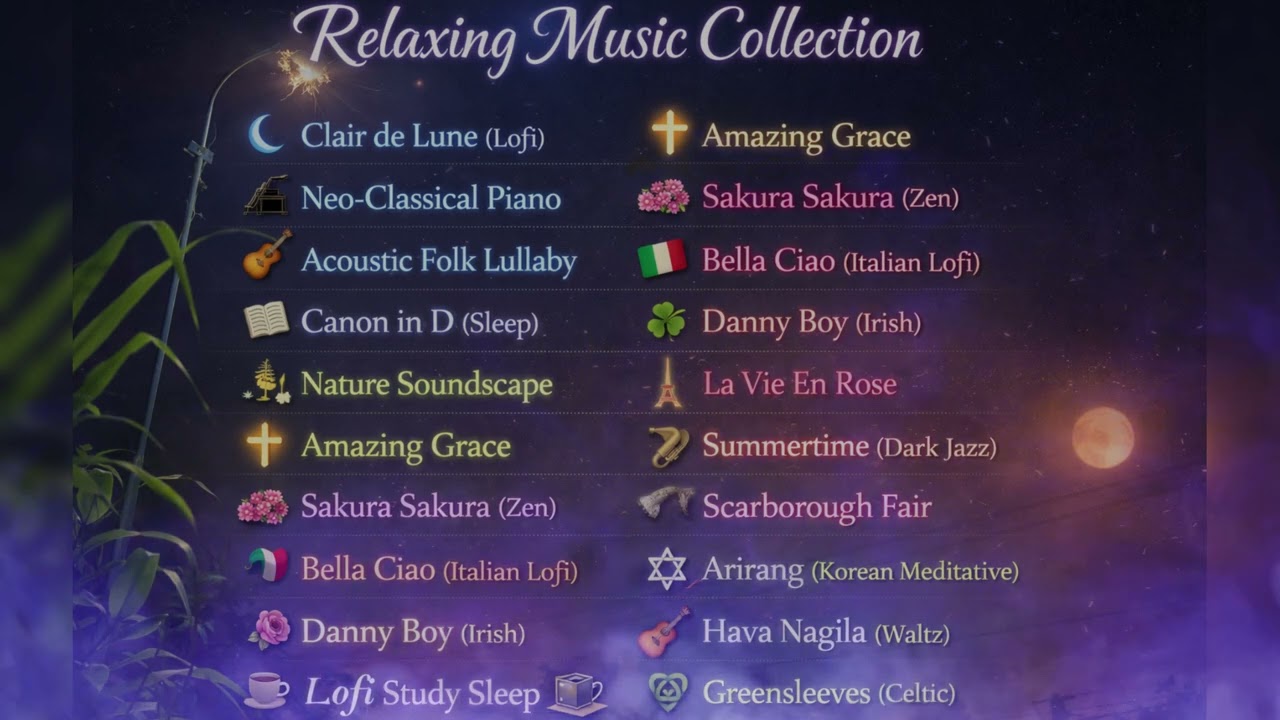 Global Lullabies | 19 Peaceful Melodies for Deep Sleep, Meditation, and Relaxation