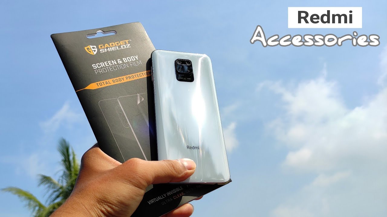 Redmi Note 9 Pro Best Screen Protector for Front and Back_ @GadgetShieldz