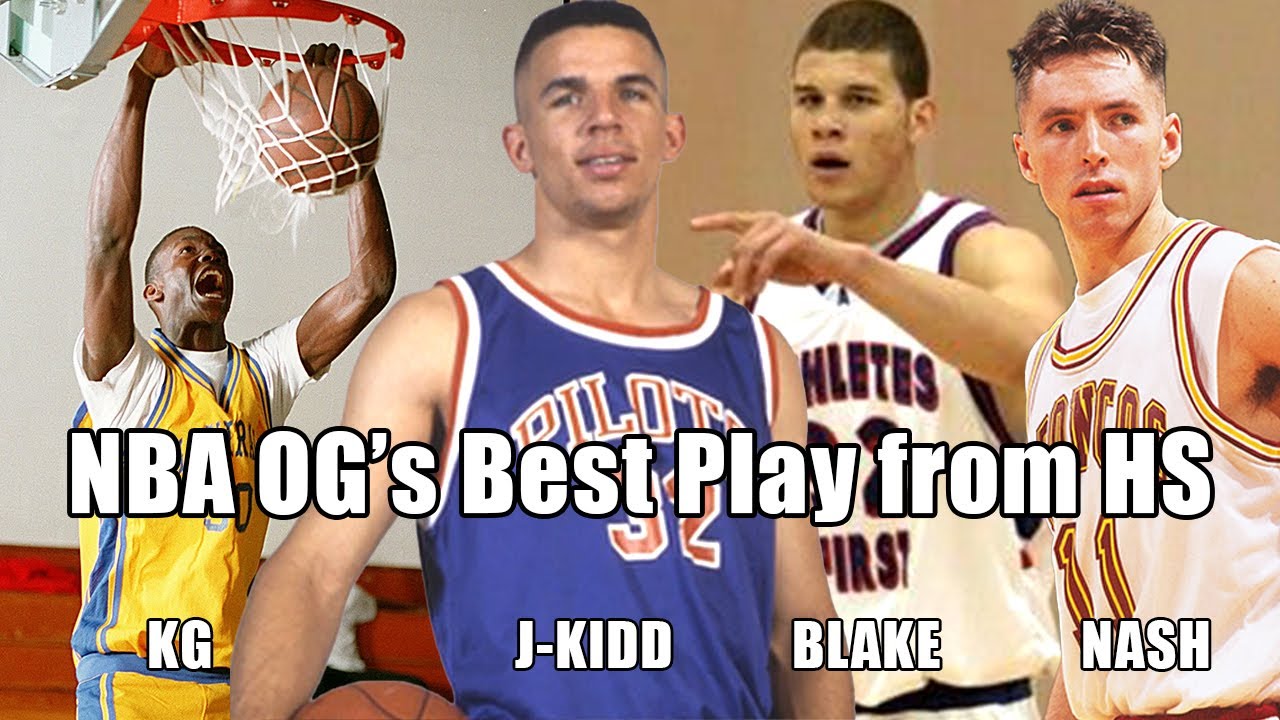 NBA OG’s CRAZIEST Plays from HS!