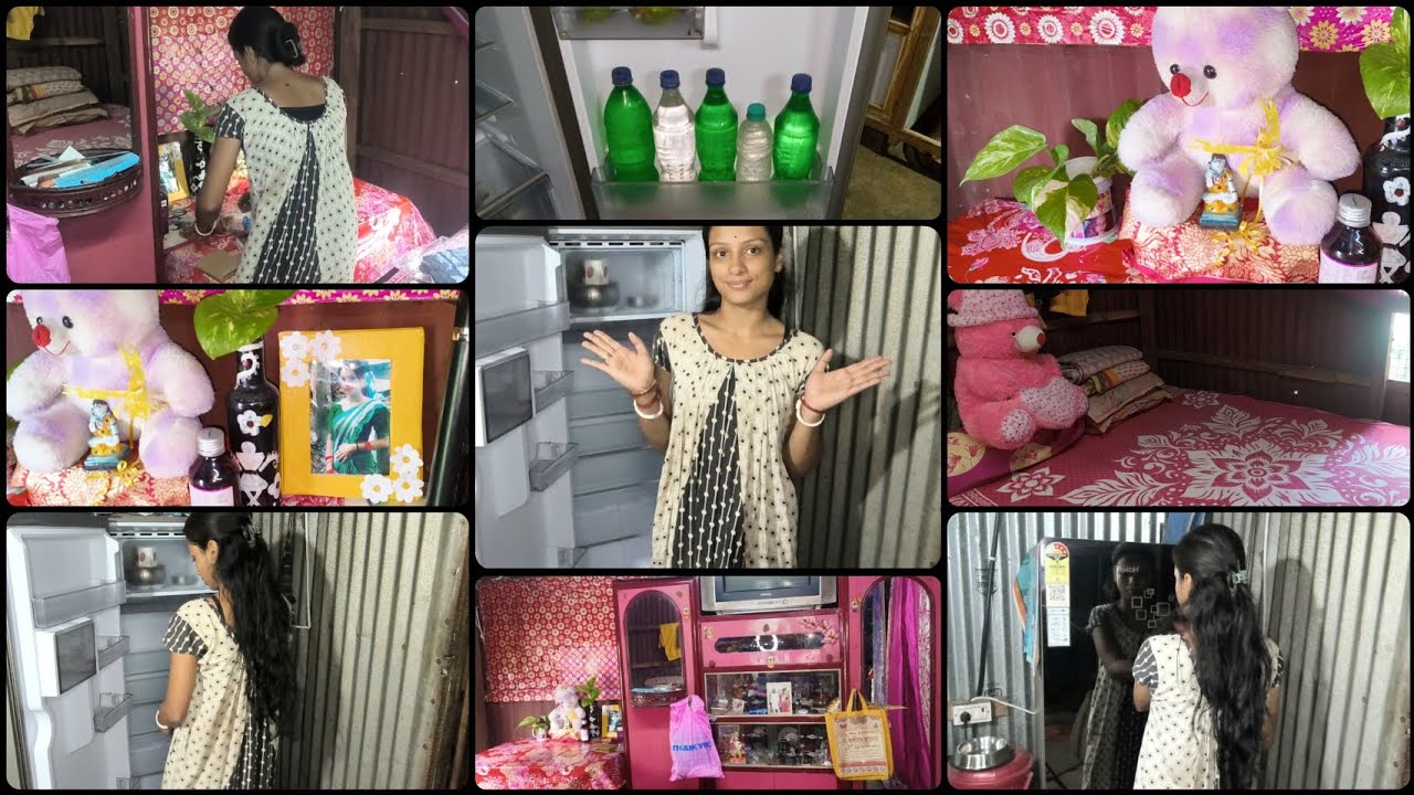 দূর্গা পূজার 🙏আগেই নিজের সাথে সাথে আমার সংসারটাকে ও সাজিয়ে গুছিয়ে পরিপাটি করে নিলাম/