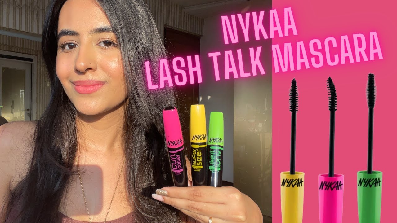 *NEW Nykaa Lash Talk Mascara | Review & Demo