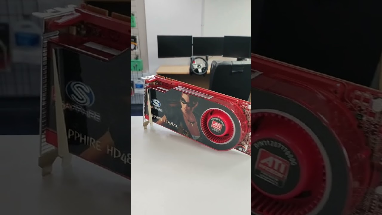 Another bit of AMD history. Sapphire ATI Radeon HD4870 1GB of GDDR5 memory. Announced in which year?