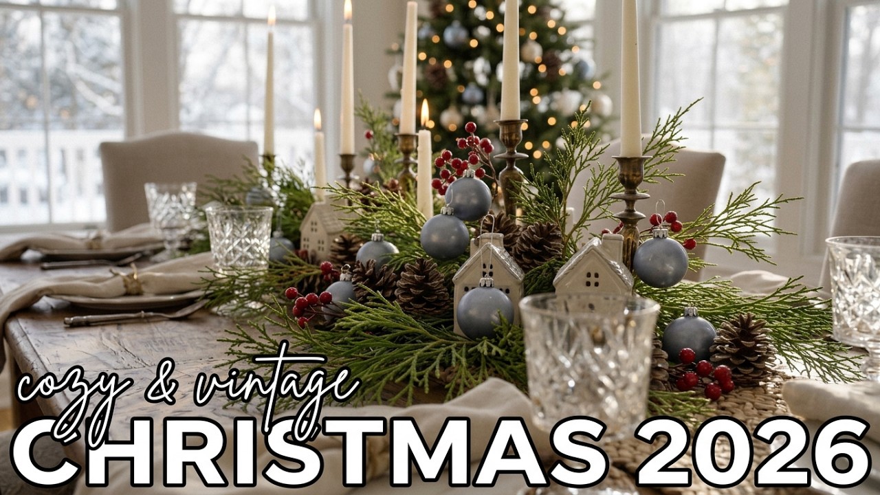 🎄 Никогда не рано! Идеи новогоднего декора, которые вы захотите воплотить к Рождеству 2026 года