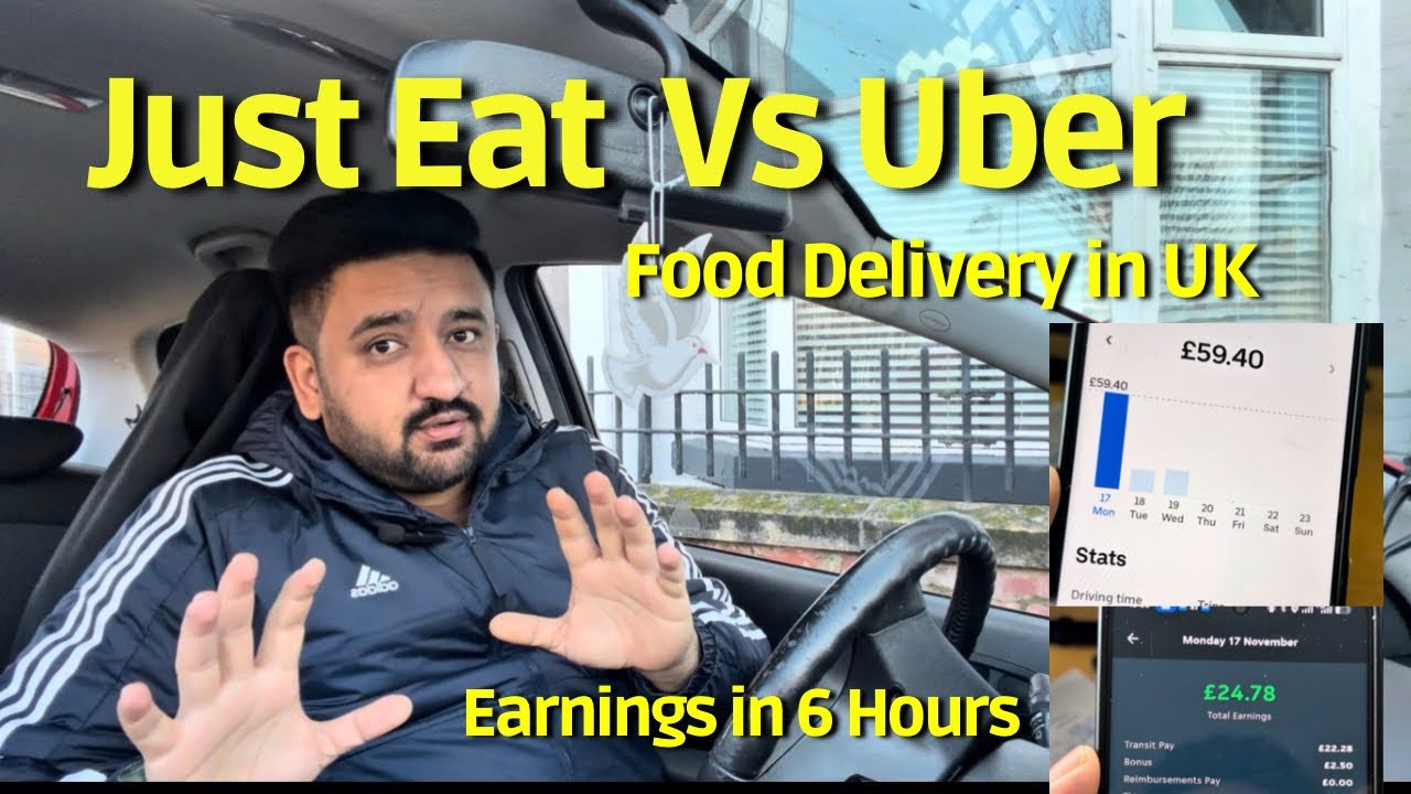 Food Delivery in the UK 2025 | Real Earnings in 6 Hours #UKDelivery #StudentJobsUK #UberEatsUK