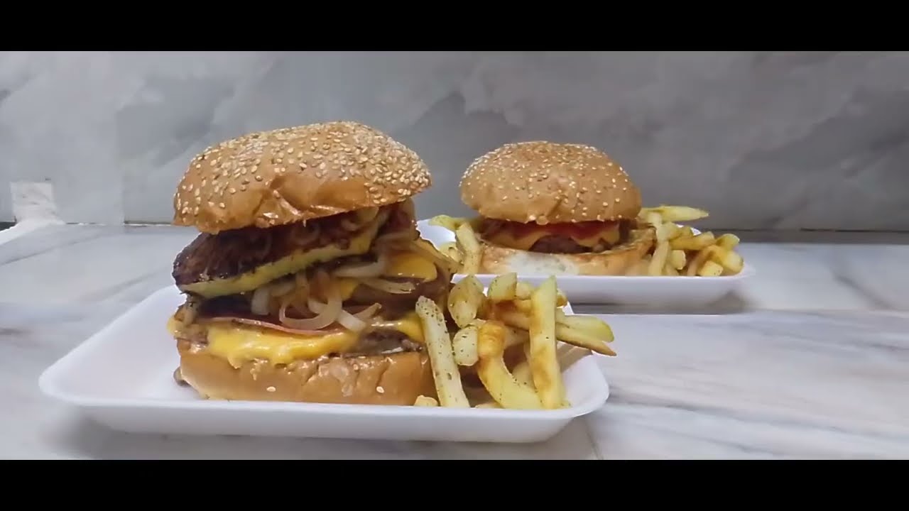 Hamburguesa HAWAIANA ESPECIAL y Hamburguesa de chipotle