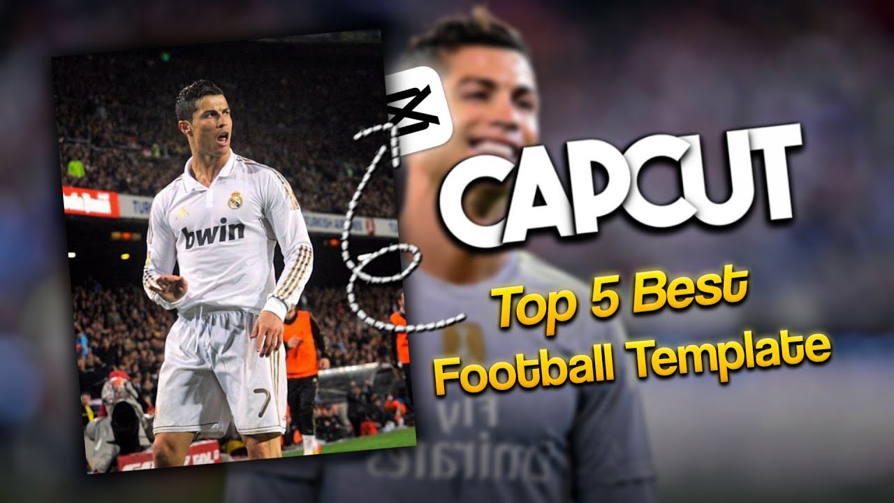 Top 5 best football edit viral template on capcut ✨