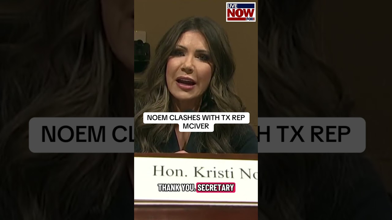 Sec. Noem faced tough questions on DHS actions from Democrats at a committee hearing on Thursday.