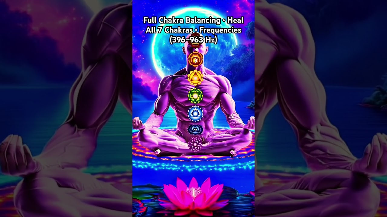 Full Chakra Balancing • Heal All 7 Chakras • Frequencies (396–963 Hz)