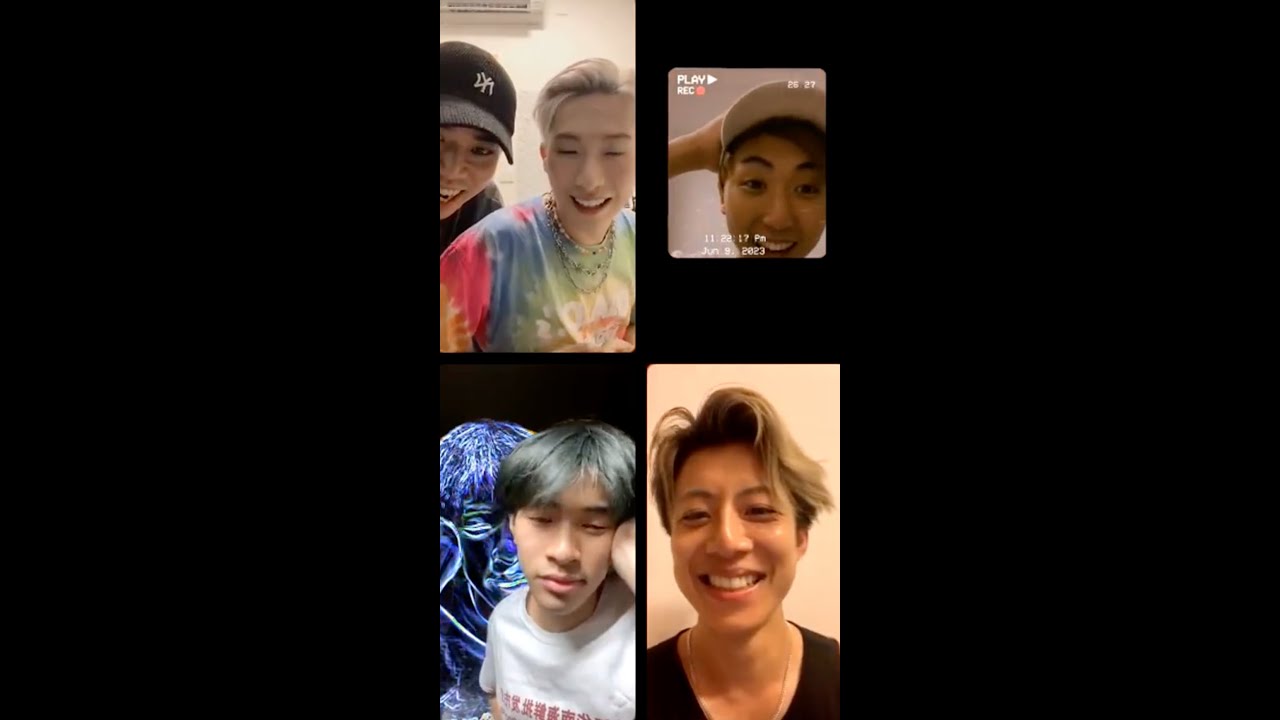 2023年6月10日 Lyman Heung Instagram IG Live With Adams Cho Lewis Kakit Thaddeus Carson