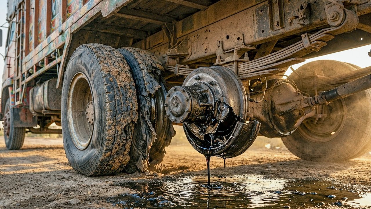 Do You Believe This Accident? Pakistani Mechanic Does the Impossible!