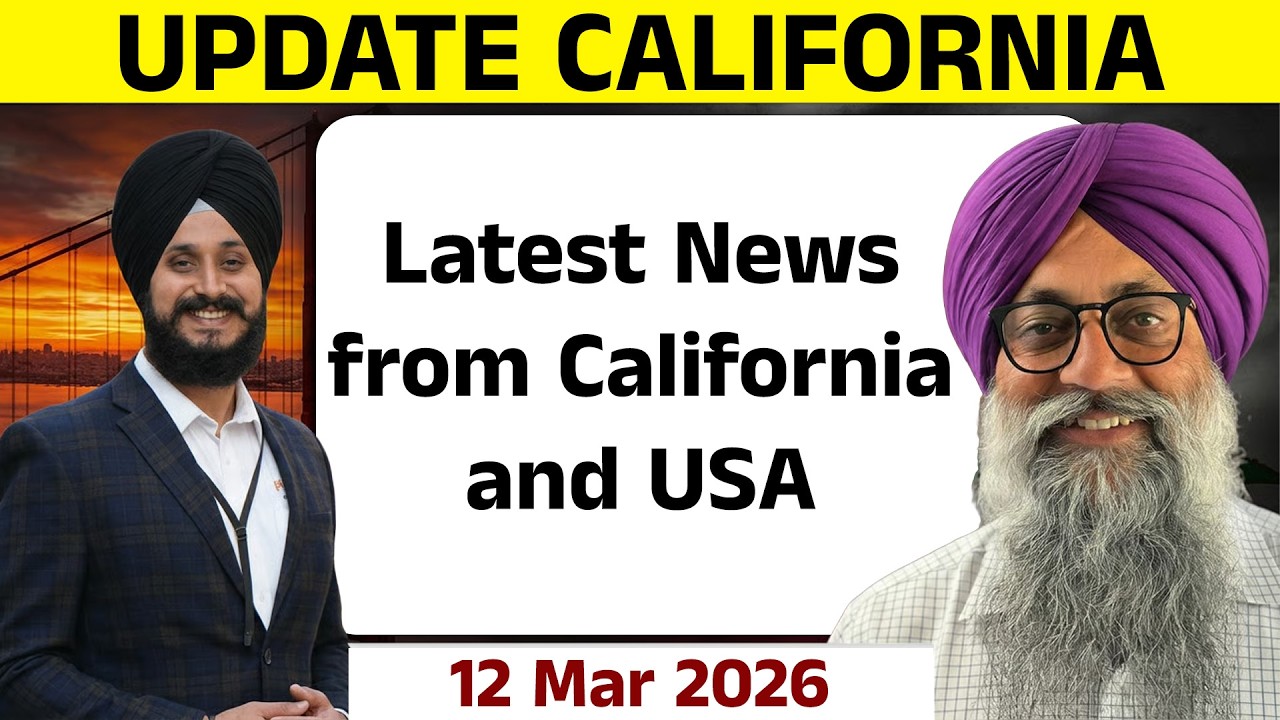 Update California 12 Mar 26| Latest News from California and USA