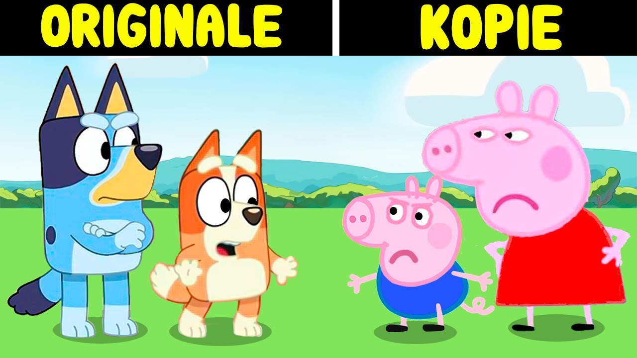 BLUEY vs PEPPA WUTZ! Wer Gewinnt diesen KAMPF?