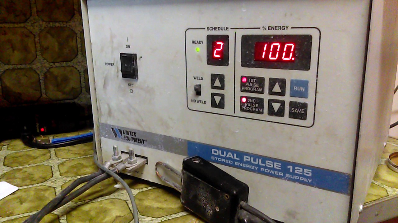 Unitek DP125 MICRO SPOT WELDER