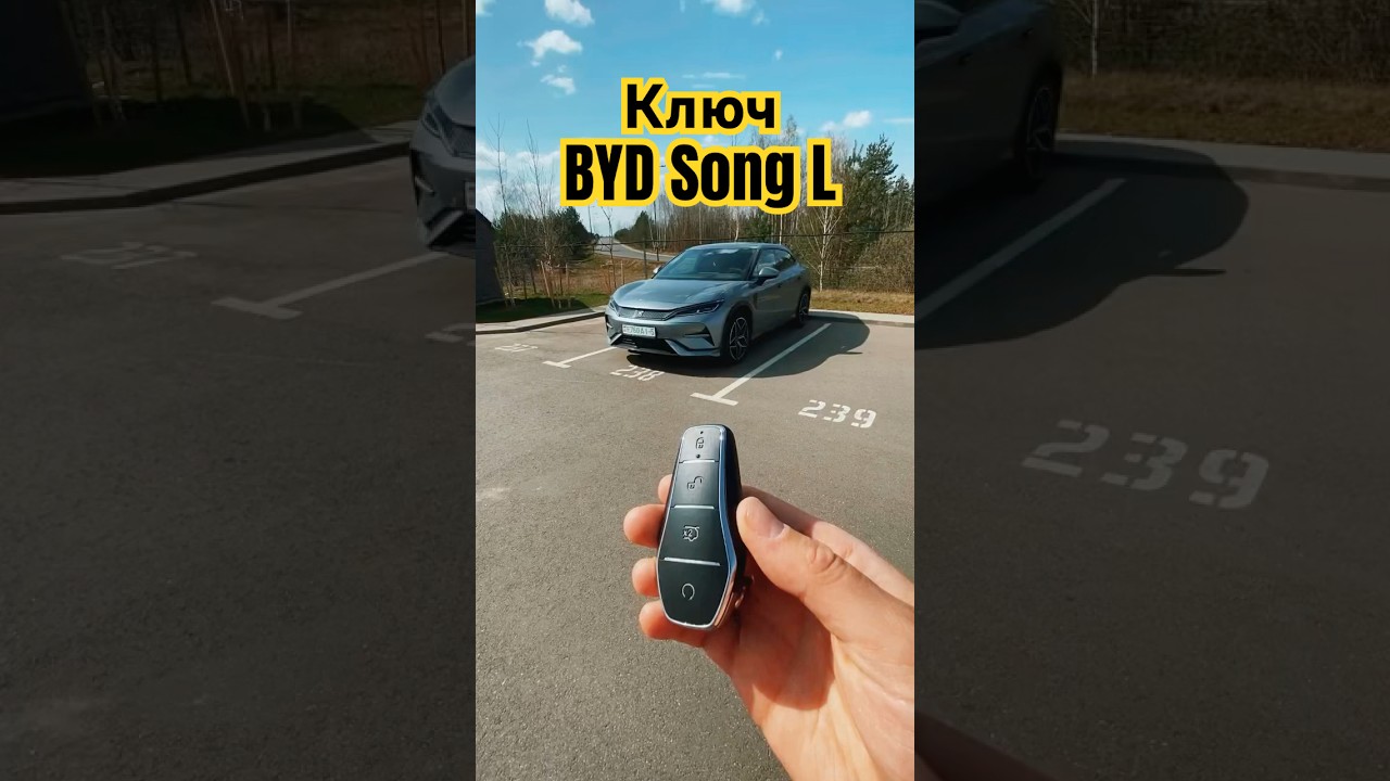 Дополнительные функции ключа BYD Song L и его настройки