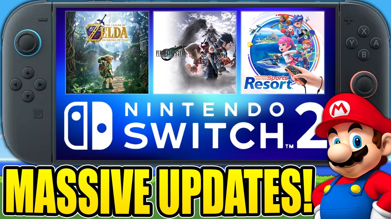 We Have Some MASSIVE Switch 2 UPDATES!