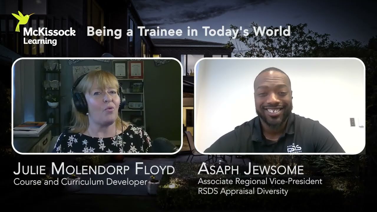 Being an Appraisal Trainee in Today's World | Beyond the Numbers with McKissock
