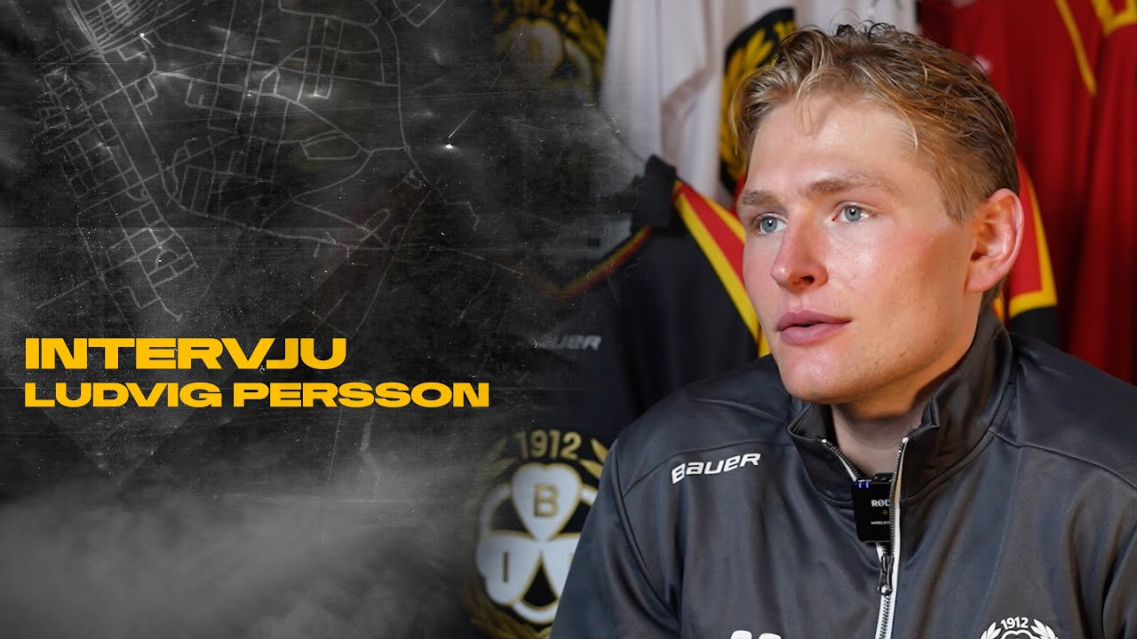 Ludvig Persson om första tiden i Brynäs och Gävle: 