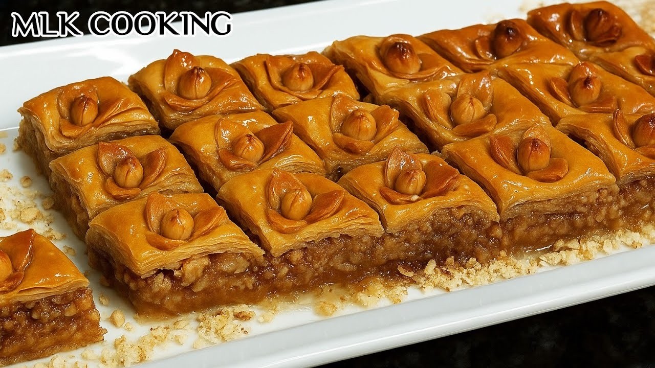 Moist Walnut Baklava Recipe (Sweet and Easy!) | وصفة بقلاوة الجوز الرطبة (حلوة وسهلة!)