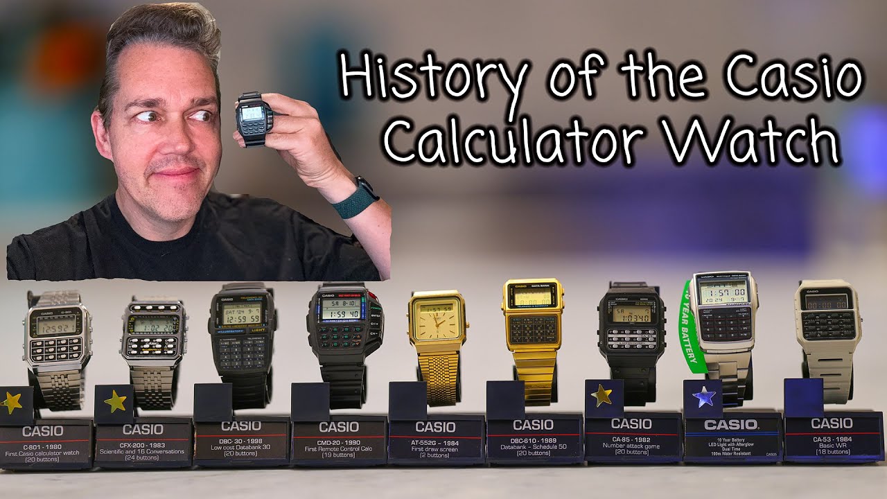 История часов-калькуляторов. Часть 2. Годы Casio