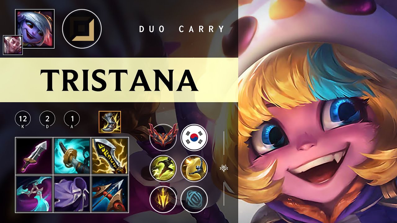 Tristana ADC vs Zeri - KR Grandmaster Patch 26.01