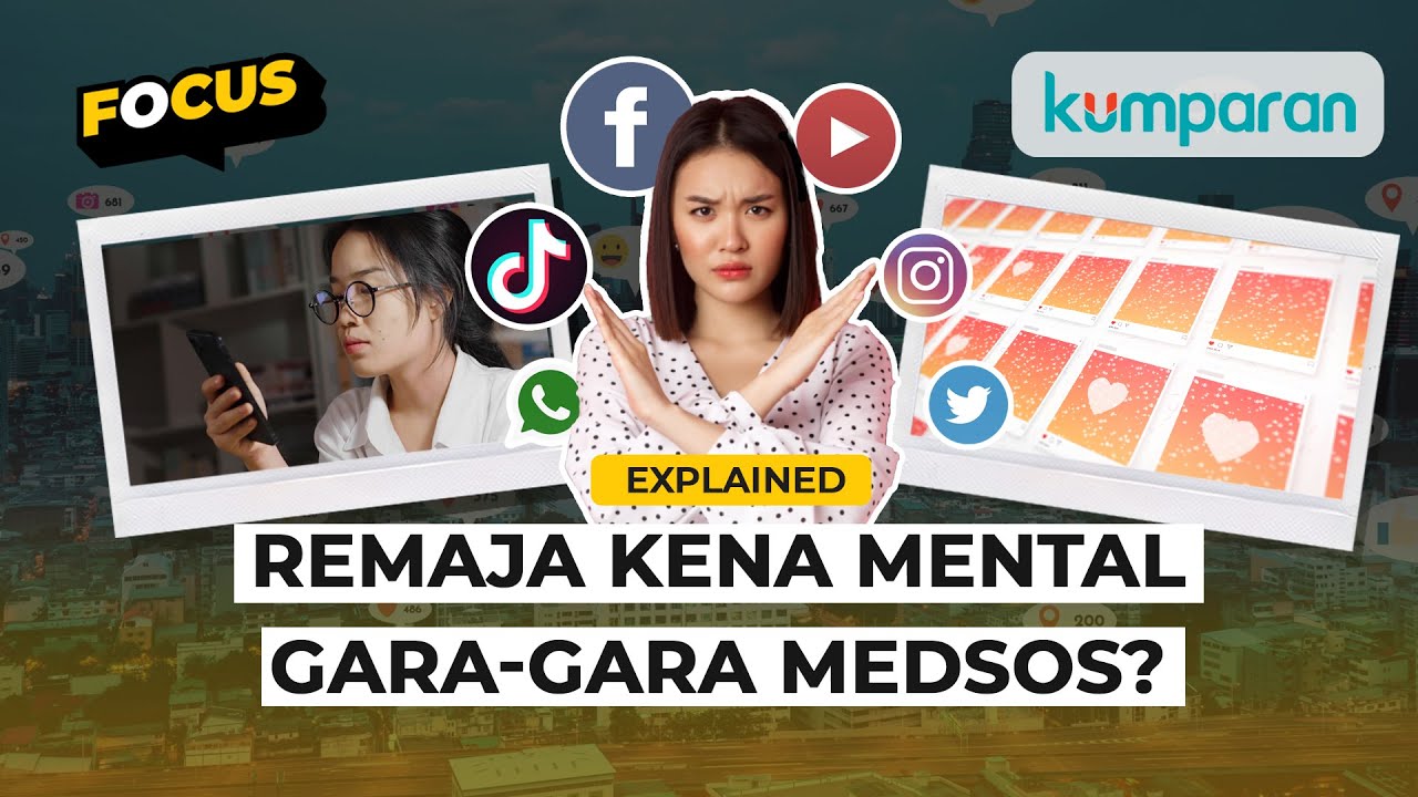 Medsos Paling Buruk Buat Mental Remaja