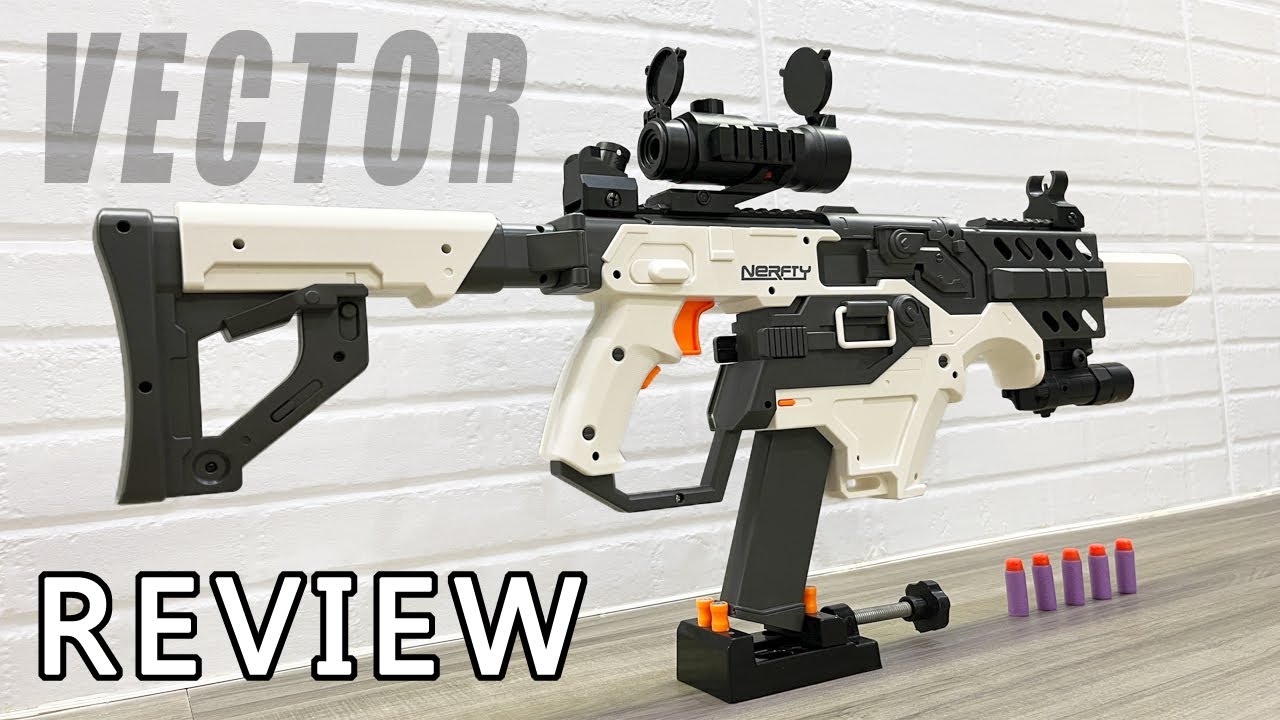 Sembylon Vector Flywheel Nerf SMG Blaster