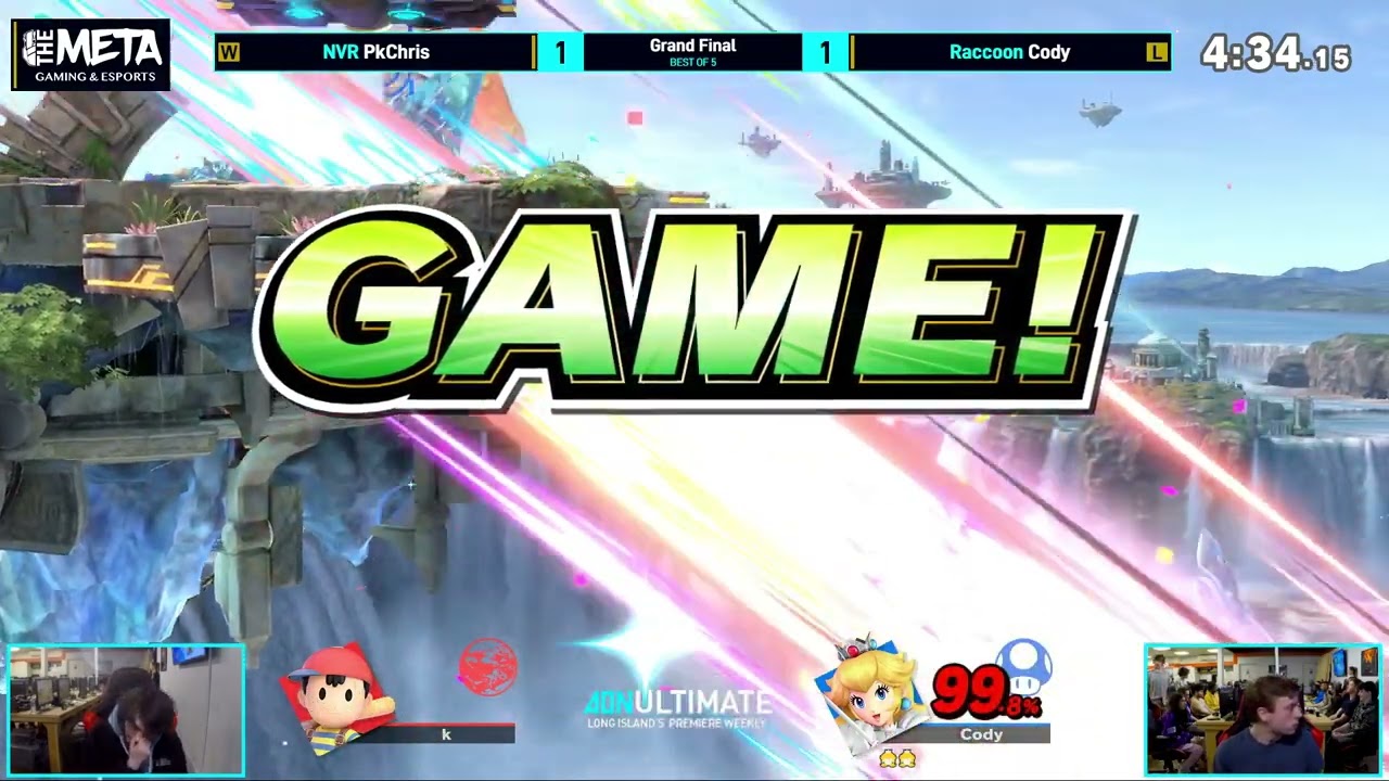 PkChris (Ness) vs Cody (Peach) | AON Ultimate #161 Grand Final
