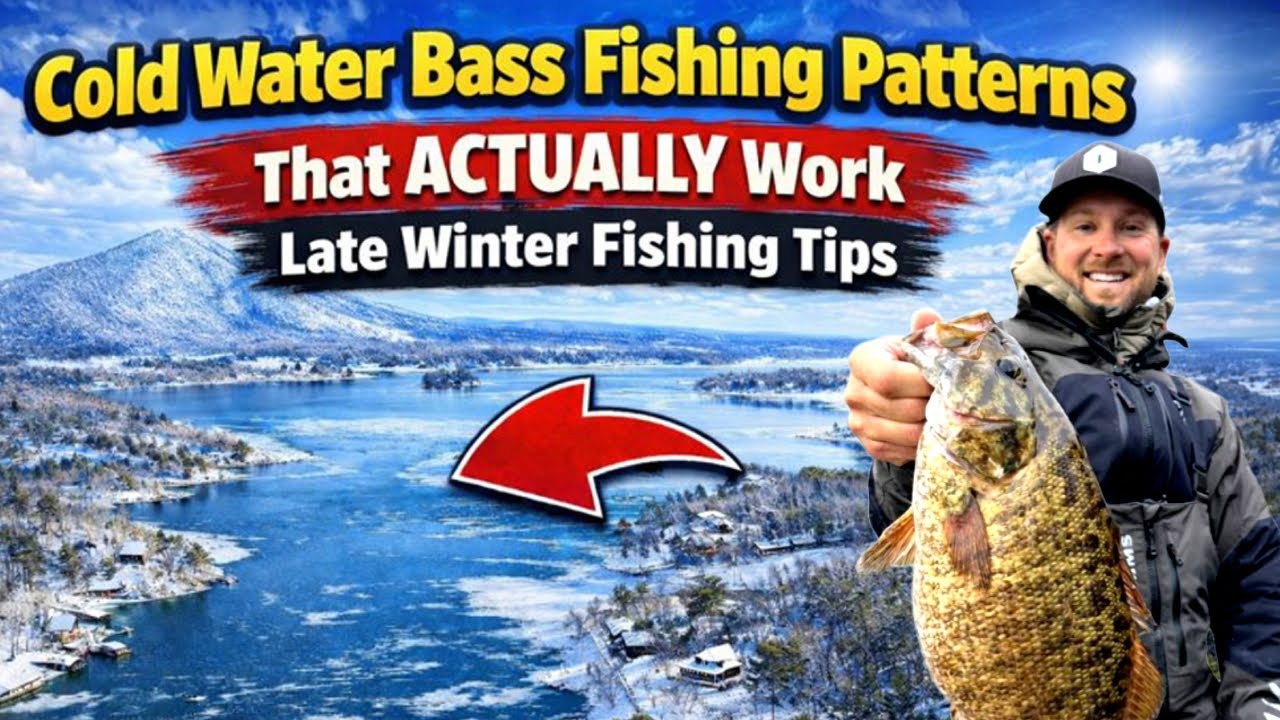 Cold Water Bass Fishing Patterns That ACTUALLY Work (Late Winter Fishing Tips)