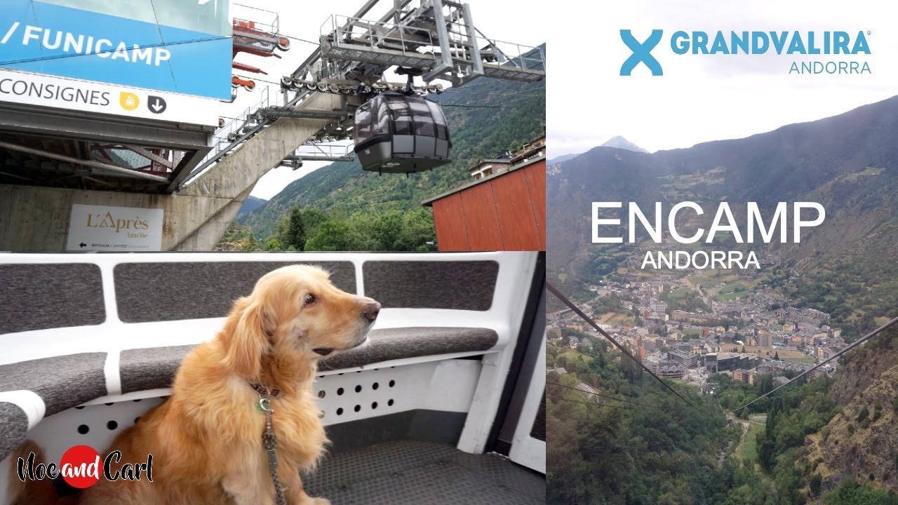 La última excursión con Dana 🐶❤️ - FUNICAMP  GRANDVALIRA - Andorra La vella