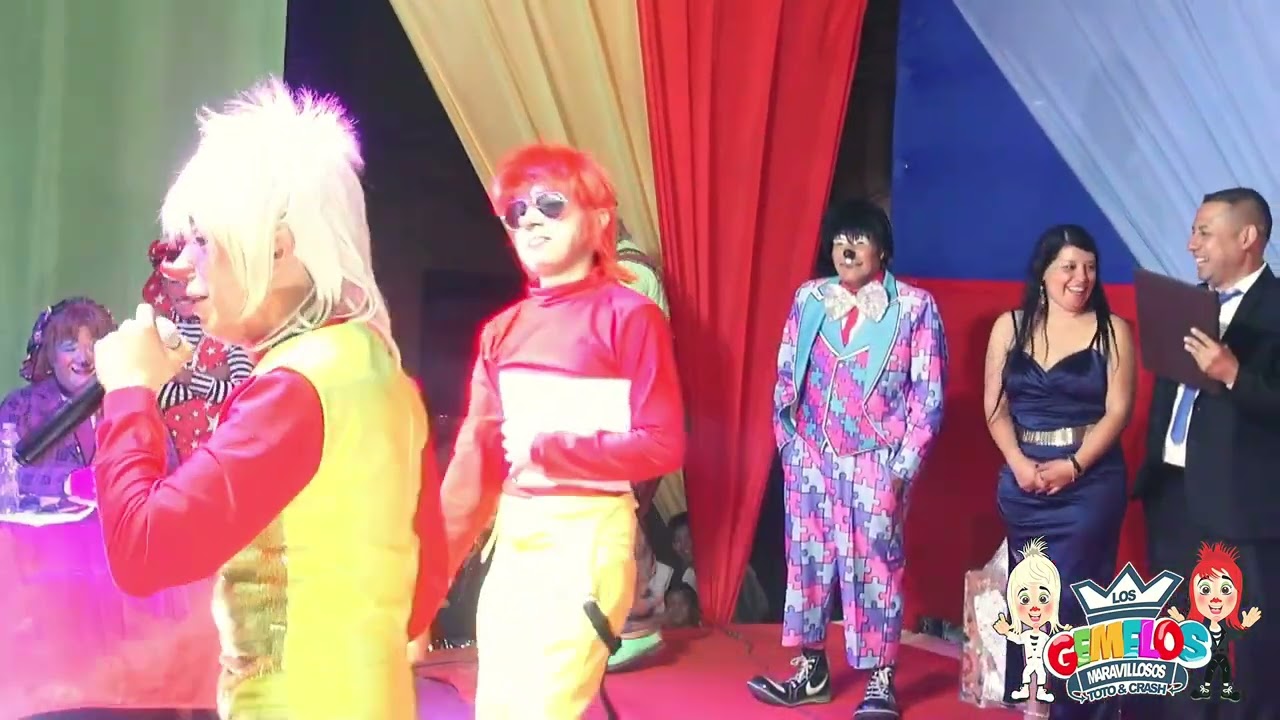 Dia del Payaso Peruano 2023 / 25 de Mayo / rutina de payasos crash y toto