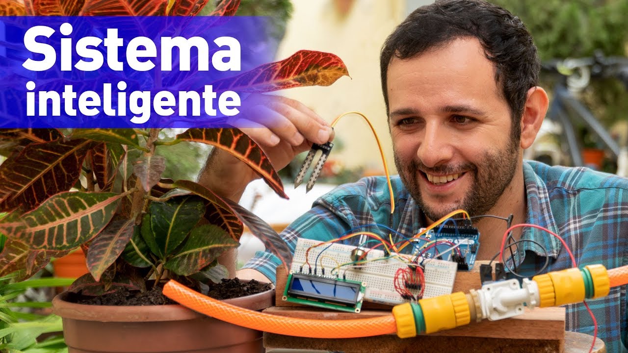 Como fazer um robô de rega inteligente 