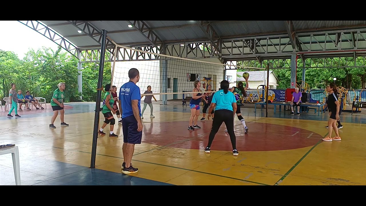 Treino Vôlei Adaptado Misto, Palmas Tocantins 
