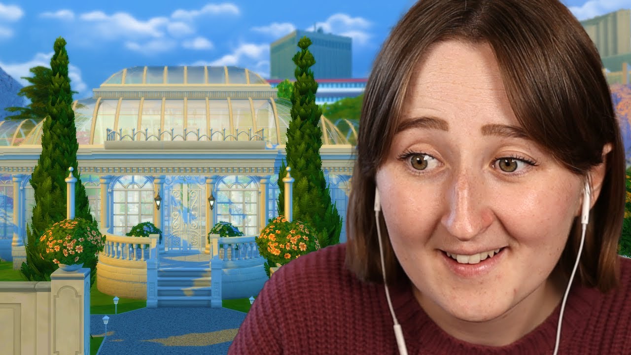 building a botanical garden in the sims! 🌷 (Streamed 9/13/25)