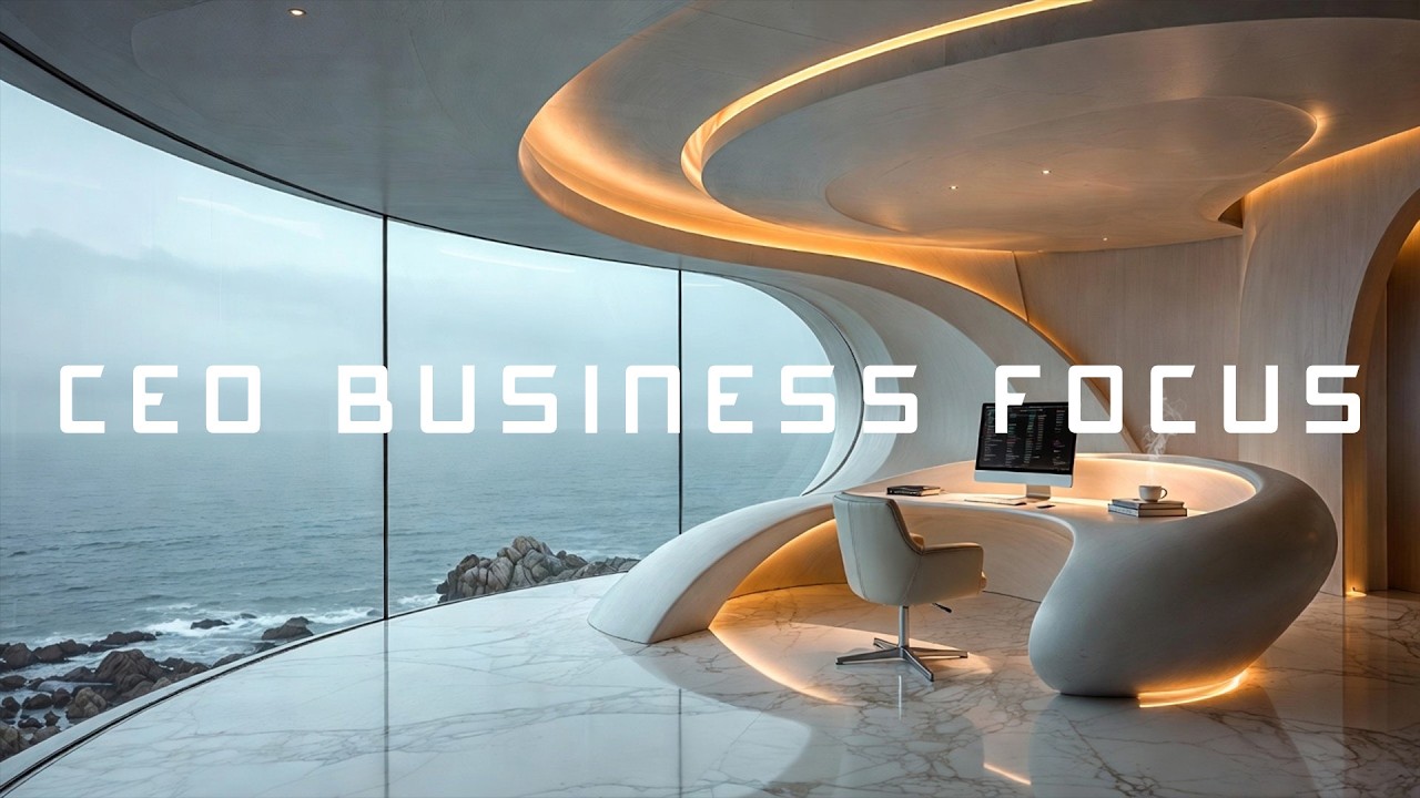 Morning Deep Focus Session Music | CEO Mode Live