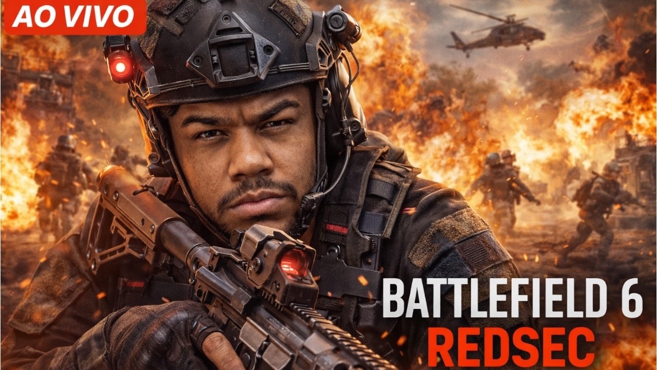 ZEZIINN AO VIVO - JOGANDO DE SNIPER ✅ BATTLEFIELD 6 REDSEC ✅